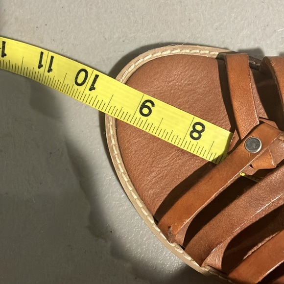 Vanity genuine leather gladiator sandals made in Italy women’s size 36 festival - Picture 8 of 8